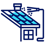 Tile Roof Cleaning blues